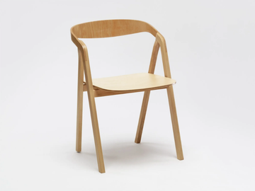 STA - Stackable beech chair by Zilio A&C - view 3